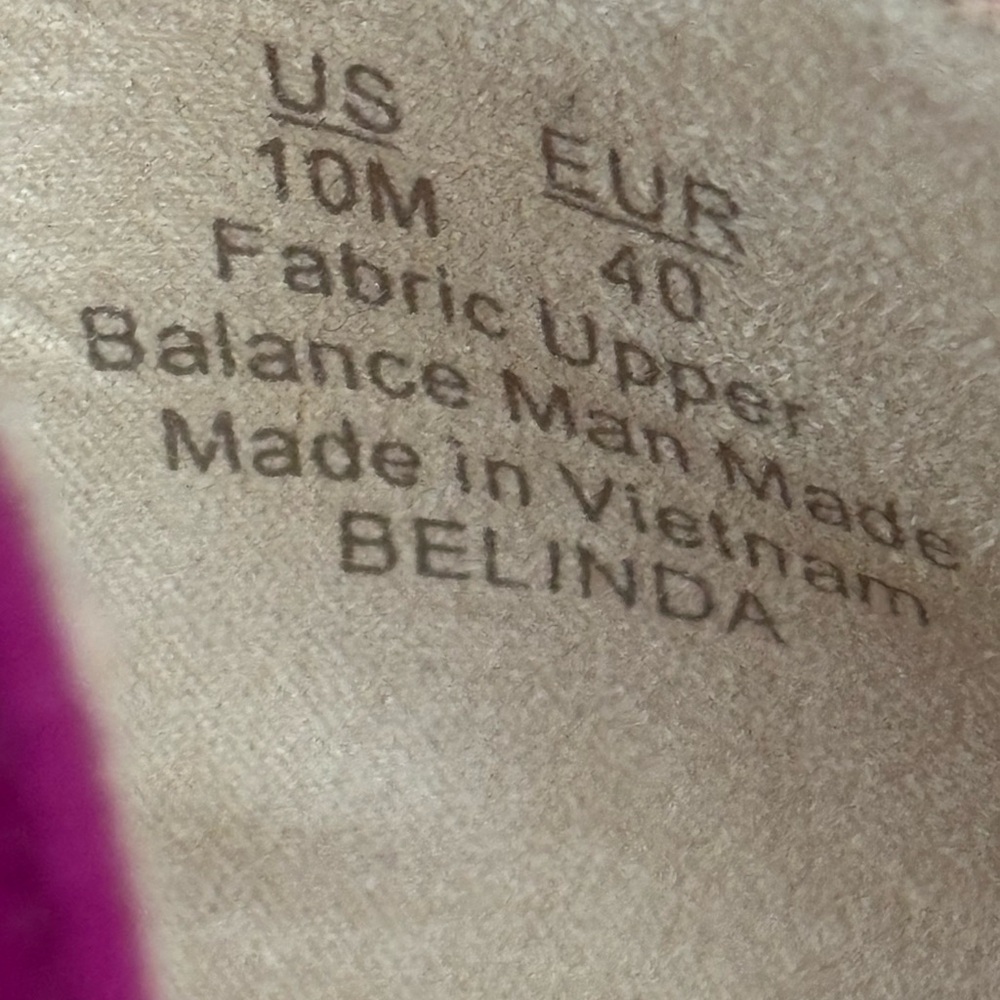 Circus by Sam Edelman Fuscia Peep-Toe Flats - Size 10 - Picture 5 of 6